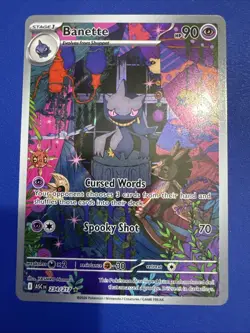 Banette 234/217 Illustration Rare ME: Ascended Heroes Pokemon NM - Image 1