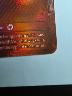 Pokemon TCG Victini S&V White Flare, Red Foil Holo, 172/086 - Image 3