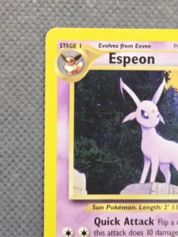 Espeon 20/75 Rare (2001) Neo Discovery Pokemon TCG Vintage WoTC - Image 3