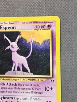Espeon 20/75 Rare (2001) Neo Discovery Pokemon TCG Vintage WoTC - Image 4