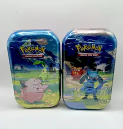 🔥 Pokemon Mega Evolution Ascended Heroes Mini Tin Set Clefairy Riolu - Image 1