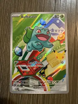 Pokemon First Partner Illustration Collection MEP Bulbasaur Charmander Squirtle - Image 3