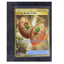 Pokemon Buddy-Buddy Poffin Sv06 Twilight Masquerade 223/167 Hyper Rare Holo Tra… - Image 1