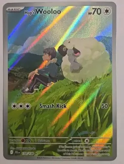 Pokemon TCG Hop's Wooloo 170/159 Journey Together 2025 NM - Image 2