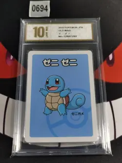 Pokemon Squirtle 2019 Old Maid Japanese-Pyxis gold 10 - Image 1