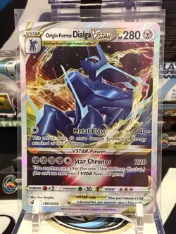 Origin Forme Dialga VSTAR SWSH256 Promo SWSH Black Star Pokemon Near Mint 14B - Image 1