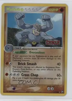 Machamp Reverse Foil Pokemon EX Power Keepers #11 2007 - Image 1