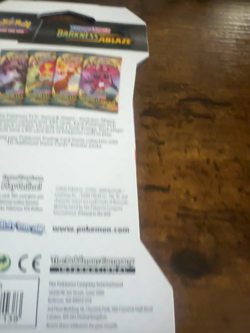 Pokemon TCG Sword & Shield Darkness Ablaze Booster Pack SEALED Charizard Art - Image 2