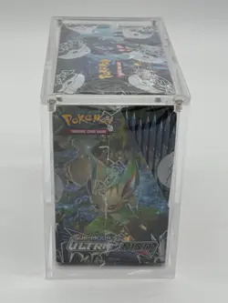 Pokemon TCG Sun & Moon Ultra Prism Booster Box SEALED w/Acrylic Case - Image 4
