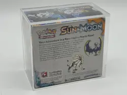 Pokemon TCG Sun & Moon Base Set Booster Box SEALED w/Acrylic Case - Image 2