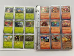 Pokemon TCG Scarlet & Violet Paradox Rift Complete Master Set w/Binder - Image 1