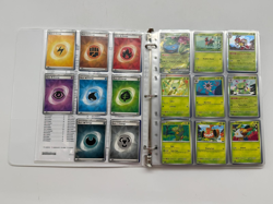 Pokemon TCG Scarlet & Violet Stellar Crown Complete Master Set w/Binder Included - Image 4