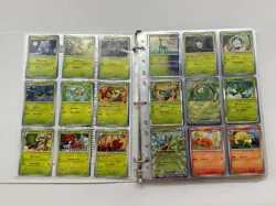 Pokemon TCG Scarlet & Violet Twilight Masquerade Complete Master Set w/Binder - Image 1