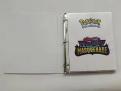Pokemon TCG Scarlet & Violet Twilight Masquerade Complete Master Set w/Binder - Image 2