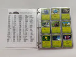 Pokemon TCG Scarlet & Violet Twilight Masquerade Complete Master Set w/Binder - Image 3