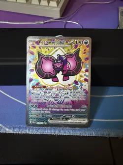 Pecharunt ex 163/131 Pokemon Prismatic Evolutions Special Illustration Rare - NM - Image 1