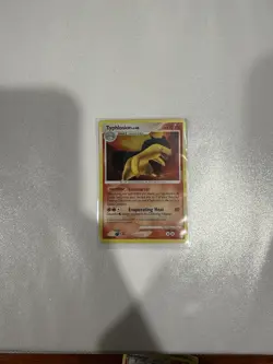 Typhlosion 16/123 Holo Rare Pokemon TCG DP Mysterious Treasures Card LP-NM - Image 1