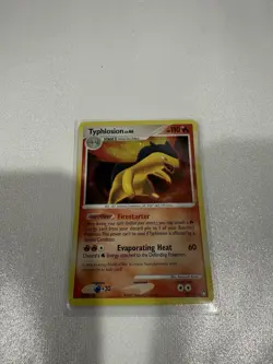 Typhlosion 16/123 Holo Rare Pokemon TCG DP Mysterious Treasures Card LP-NM - Image 2