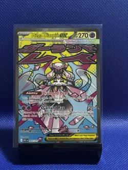 Pokemon TCG Mega Diancie Ex 267/217 Mega Attack Rare Card Ascended Heroes NM - Image 1