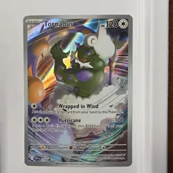 Pokemon Tornadus 210 Sv: Scarlet & Violet Promo Holo Card HP 120 - Image 1