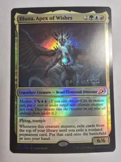 Illuna, Apex of Wishes Prerelease Cards Foil Magic The Gathering - Image 1