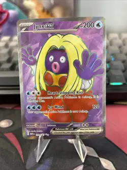 Pokemon TCG Jynx EX 191/165 Scarlet & Violet Holo Card Full Art Ultra Rare Nm+ - Image 3