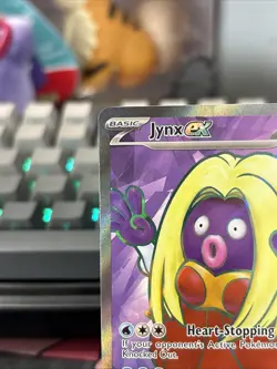 Pokemon TCG Jynx EX 191/165 Scarlet & Violet Holo Card Full Art Ultra Rare Nm+ - Image 4