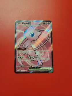 Mew EX Ultra Rare SV Scarlet & Violet 151 Card 193/165 LP-NM Condition - Image 1