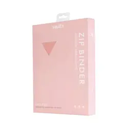 *NEW/SEALED* Vault X Pink Zip 4-Pocket Binder - Holds 160 Cards - Image 1