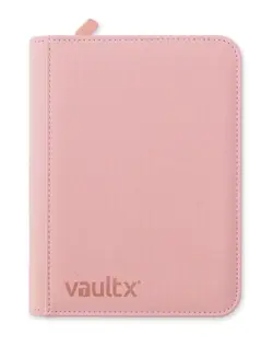 *NEW/SEALED* Vault X Pink Zip 4-Pocket Binder - Holds 160 Cards - Image 2