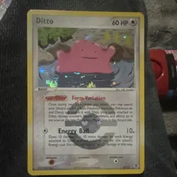 Pokemon Ditto 4/112 EX FireRed & LeafGreen Reverse Holo Rare English Card - Image 1