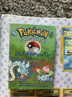 Pokemon Overgrowth Theme Deck 1999 Wizards of the Coast 60 Cards Gyarados - Image 1