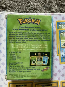 Pokemon Overgrowth Theme Deck 1999 Wizards of the Coast 60 Cards Gyarados - Image 2