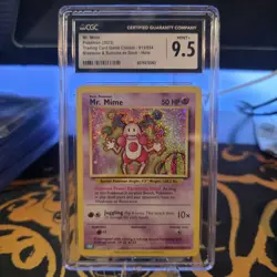 2023 Pokemon Trading Card Classic Game Mr. Mime 013/034 Holo Graded CGC 9.5 - Image 1