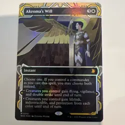 MTG Secrets of Strixhaven Mystical Archives Akroma’s Will - Foil - Image 1