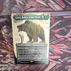 Magic: The Gathering Lumra, Bellow of the Woods 0293 Borderless nonFoil Mythic - Image 1