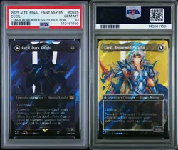 PSA 10 MTG FINAL FANTASY SURGE CECIL, DARK KNIGHT/CECIL, REDEEMED PALADIN 0525 - Image 4