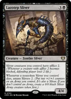 Lazotep Sliver [Commander Masters] Near Mint - Image 1