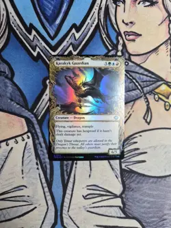 1x Karakyk Guardian Showcase FOIL - NM/M TDM MTG Magic - Image 1