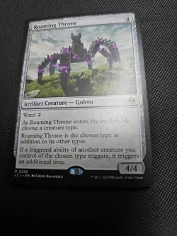 MTG Magic the Gathering Roaming Throne (258/491) The Lost Caverns of Ixalan NM - Image 1