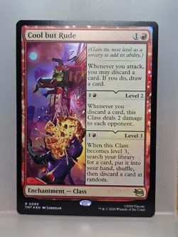 Cool but Rude - TMNT Foil Rare #0089 NM MTG - Image 1