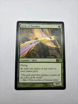 MTG Birds Of Paradise- Magic 2012 (m12) Rare- MP - Image 2