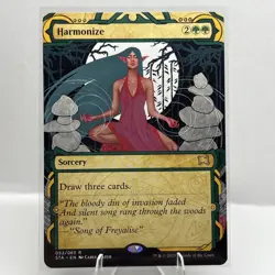 Magic the Gathering (mtg): STA: Harmonize - Rare - Full Art - Image 1
