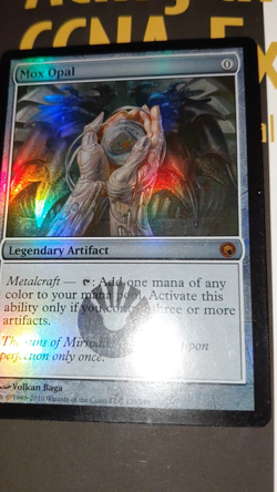 Foil Mox Opal Scars of Mirrodin Moderately Played - Image 2