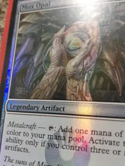 Foil Mox Opal Scars of Mirrodin Moderately Played - Image 4