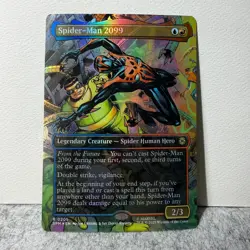 SPIDER-MAN 2099 (0205) (BORDERLESS) MARVEL'S SPIDER-MAN MTG FOIL 205 LP - Image 1