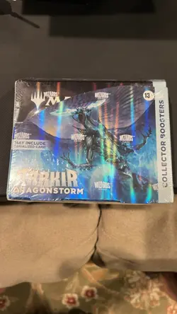 Magic The Gathering Tarkir Dragonstorm Collector Booster Box Sealed - Image 1