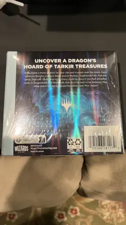 Magic The Gathering Tarkir Dragonstorm Collector Booster Box Sealed - Image 2