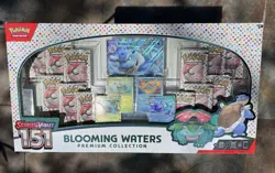 Pokemon TCG Scarlet&Violet 151 Blooming Waters Premium Collection – Packs Opened - Image 1