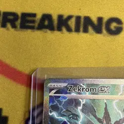 Zekrom EX 166/086 SV: Black Bolt Special Illustration Rare Full Art Holo - Image 4